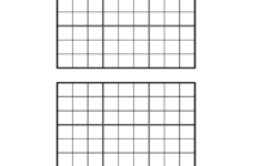 Printable Sudoku 4 Per Page Blank Sudoku Printable