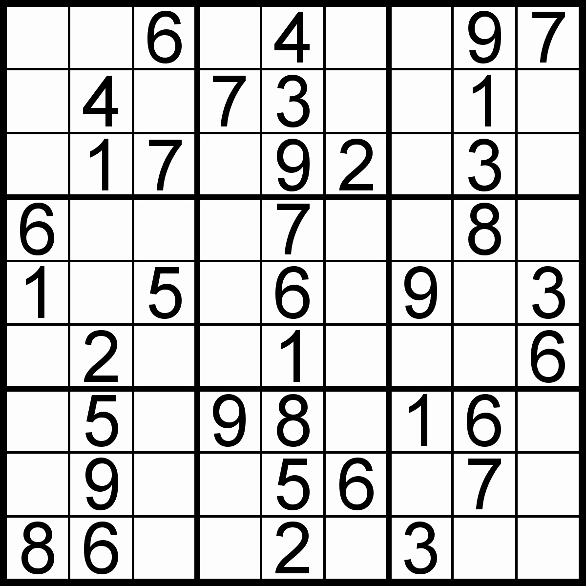 Printable Sudoku For Kids Sudoku Printable