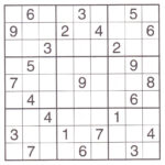 Printable Sudoku Puzzle Oppidan Library