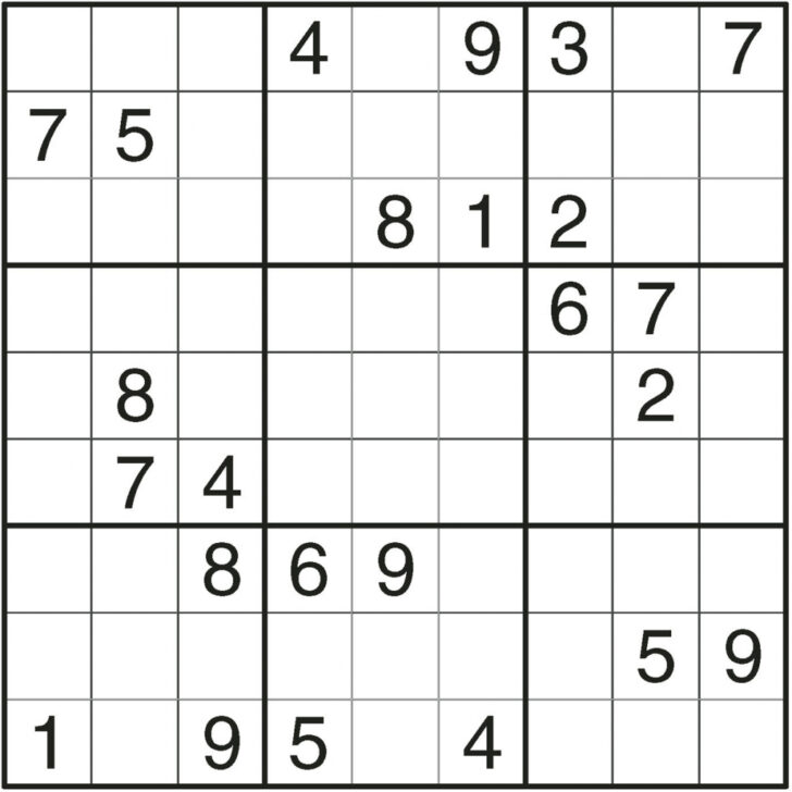 16×16 Sudoku Printable