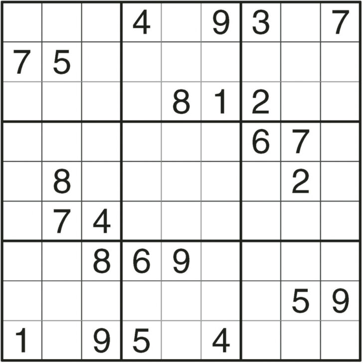 Printable Sudoku 16 Puzzles Free