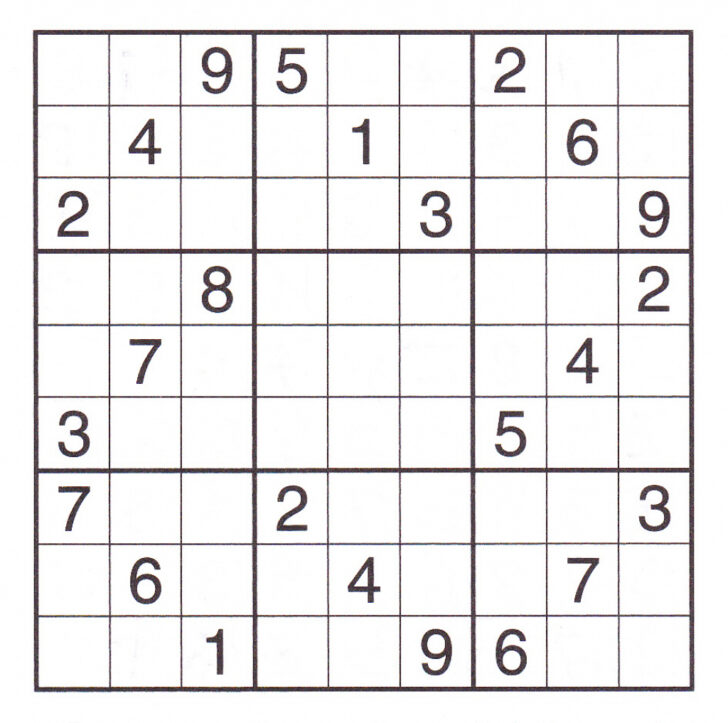 Free Printable Sudoku 2 Per Page