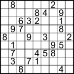 Printable Sudoku Puzzles 3X3 Printable Crossword Puzzles