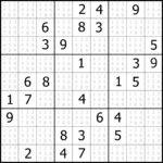 Printable Sudoku Puzzles 4 Per Page Printable Sudoku Puzzles