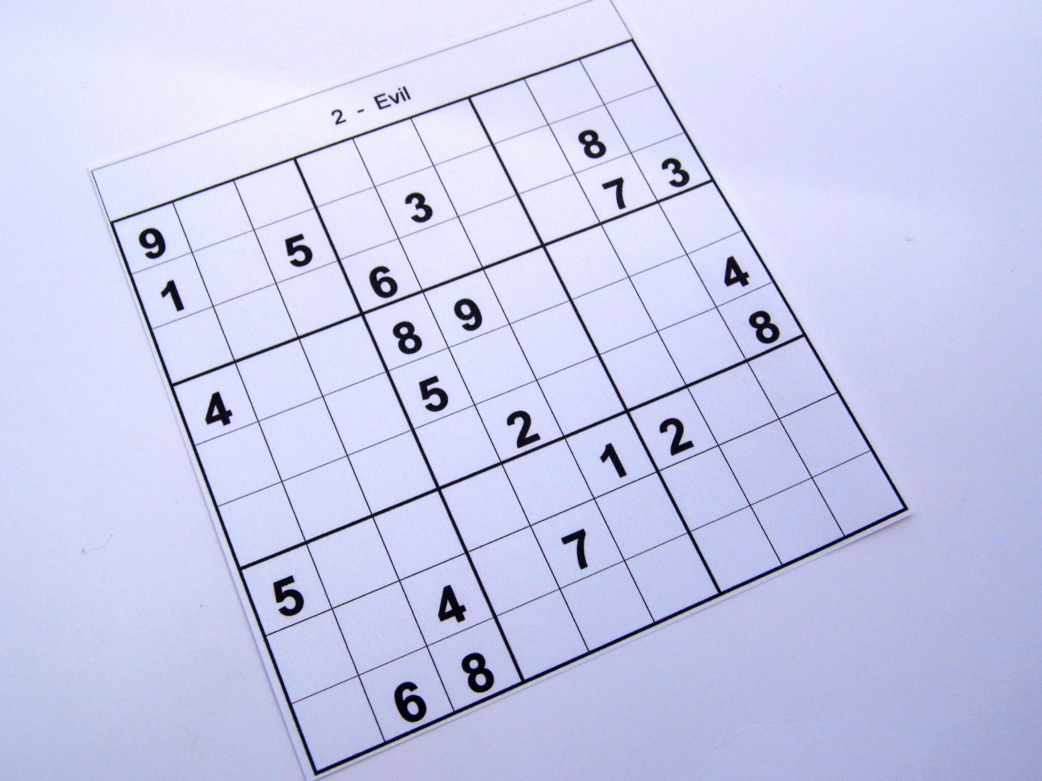 Printable Sudoku Puzzles 8 Per Page Printable Crossword Puzzles ...