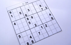 Printable Sudoku Puzzles 8 Per Page Printable Crossword Puzzles