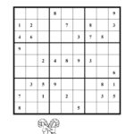 Printable Sudoku Puzzles 8 Per Page Printable Crossword Puzzles