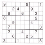 Printable Sudoku Puzzles 9 Coloring Kids