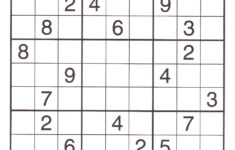 Printable Sudoku Puzzles 9 Coloring Kids