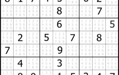 Printable Sudoku Puzzles Easy 6 Printable Crossword Puzzles