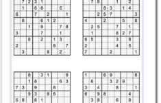 Printable Sudoku Puzzles For 5Th Grade Printable Crossword Puzzles