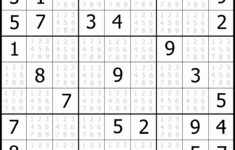 Printable Sudoku Puzzles For Adults Printable Crossword Puzzles