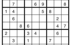 Printable Sudoku Puzzles Krazydad Printable Crossword Puzzles