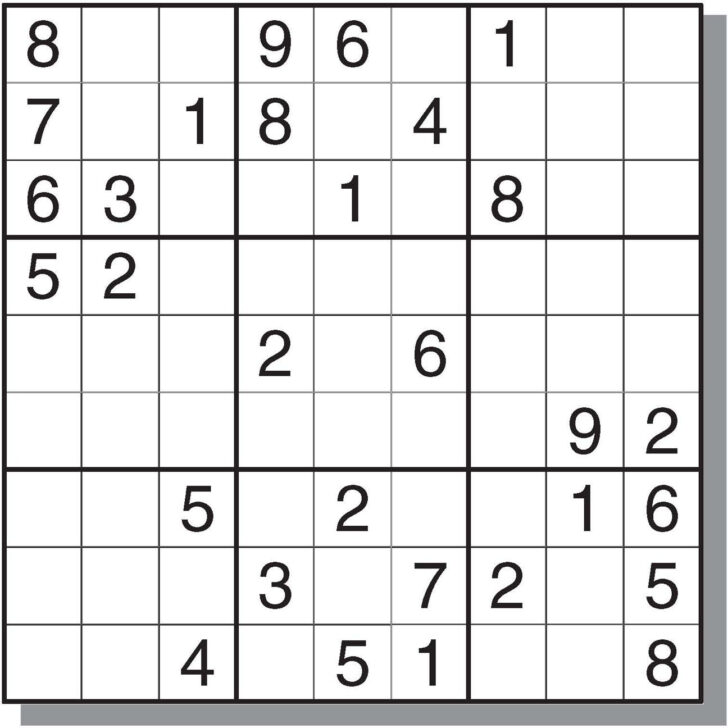 Printable Sudoku By Krazydad