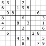 Printable Sudoku Puzzles One Per Page Printable Crossword Puzzles