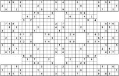 Printable Sudoku Samurai Give These Puzzles A Try And You ll Be