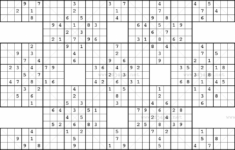 Printable Sudoku Samurai Give These Puzzles A Try And You ll Be
