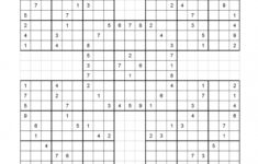 Printable Sudoku Samurai Give These Puzzles A Try And You ll Be