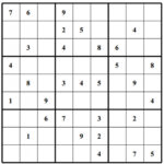 Printable Sudoku Set Easy Medium Hard 60 Puzzles Etsy 5 Star