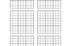 Printable Sudoku Sheets Blank Sudoku Printable