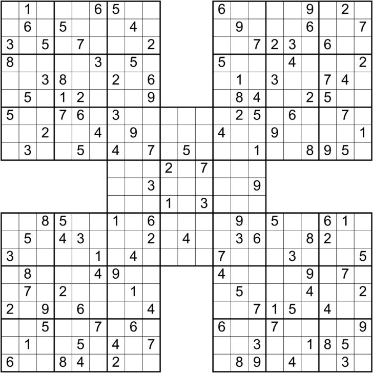 Printable Sudoku Variety