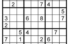 Rompecabezas De Sudoku Para Imprimir Etsy