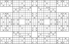 Samurai Sudoku Printable Books Sudoku Printable