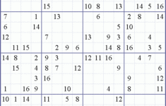 Search Results For 16x16sudoku Calendar 2015