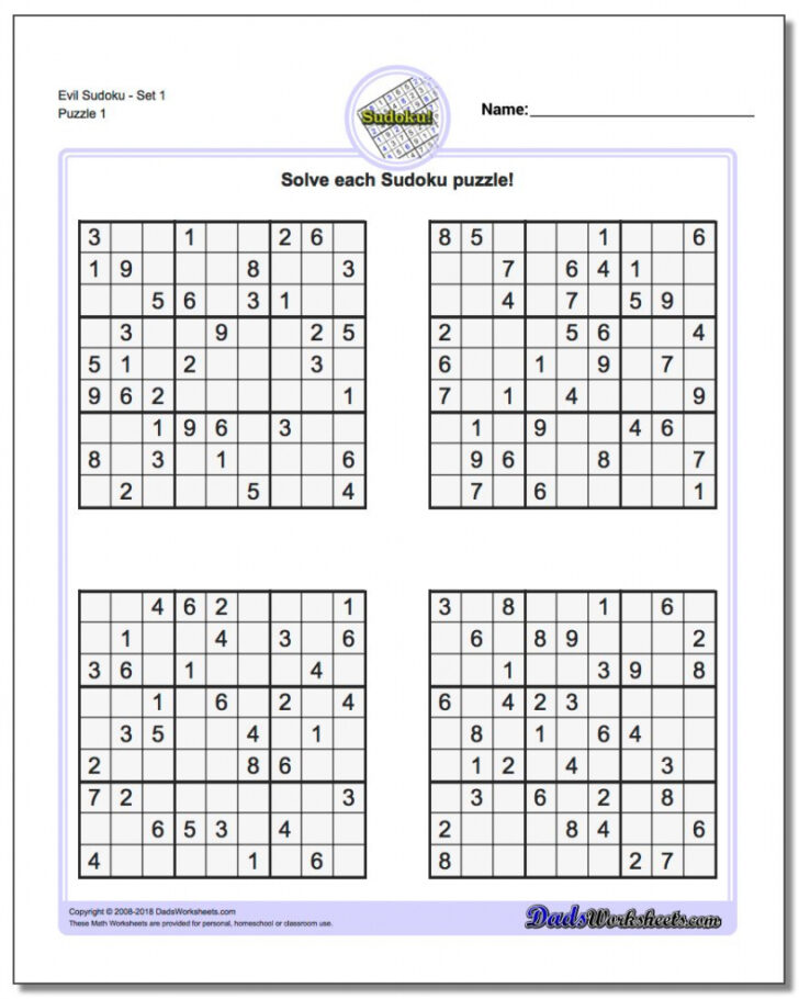 Sodoku Printable Ellipsis Printable Sudoku Grade