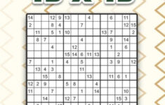 Sudoku 15 X 15 Level 5 Very Hard Vol 1 Play Sudoku 15x15 Fifteen