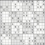 Sudoku 16 X 16 Para Imprimir Super Sudoku 16X16 Para Imprimir