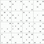 Sudoku 16x16