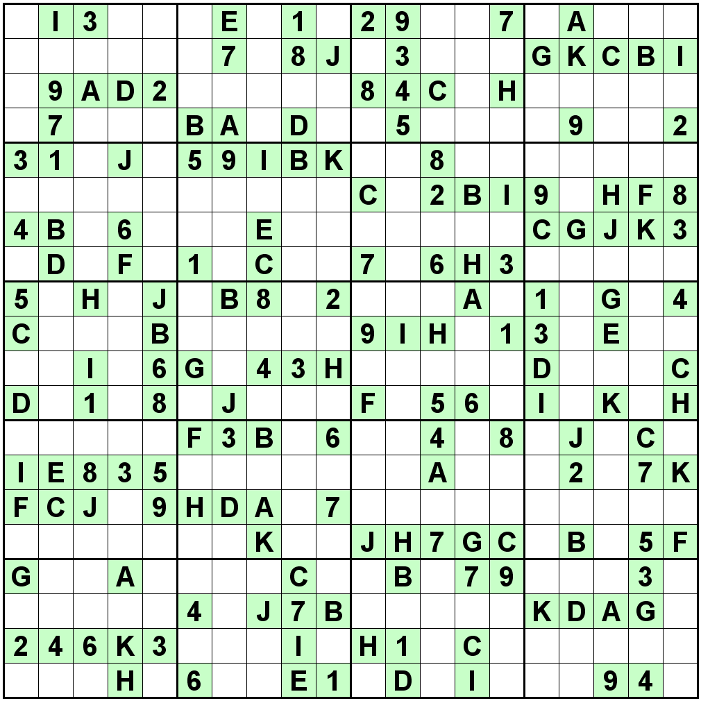Sudoku 16X16 Free Printable Hexadoku Sudoku 16x16 16x16 Sudoku Sudoku 