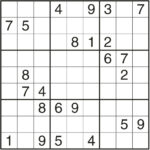 Sudoku 16X16 Printable Free Free Printable