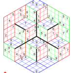 Sudoku 3 Dimensions 735 N 7342 Maths Puzzles Sudoku Free Printable