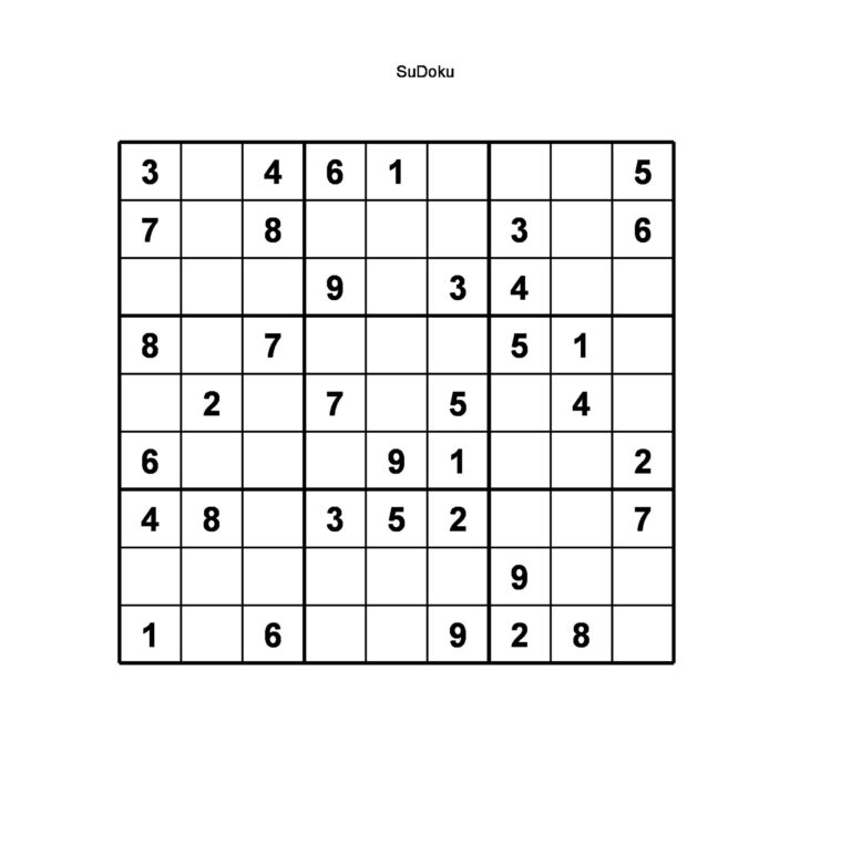 Sudoku 6X6 Printable Printable Template Free | Sudoku Printables