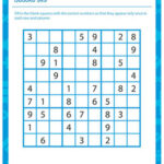 Sudoku 9 X 9 Free Printable Math Activity JumpStart