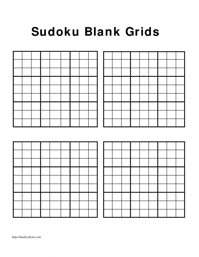 Sudoku Blank Grids 6 Per Page Archives Hashtag Bg Printable Blank 