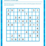 Sudoku Challenge Fun Math Activity For 3rd Grade JumpStart