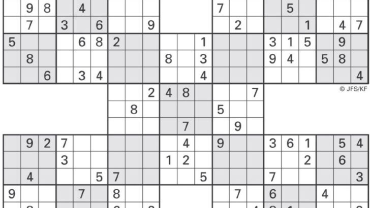 Printable Sudoku 5 In 1