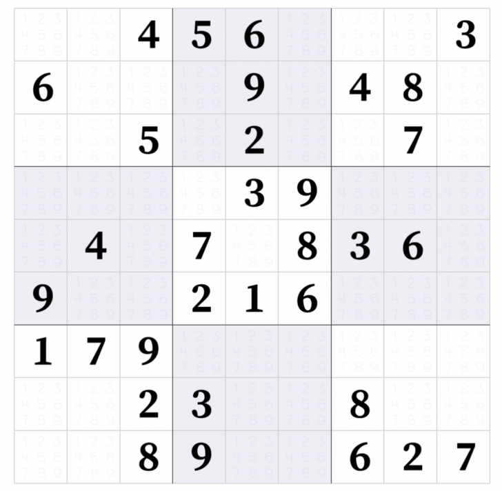 Printable Sudoku 6 Box Sudoku Printable