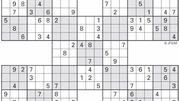Printable Sudoku High Fives
