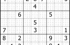 Sudoku Intermediate Printable Sudoku Printable