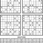 Sudoku Printable A4 Printable Sudoku Free