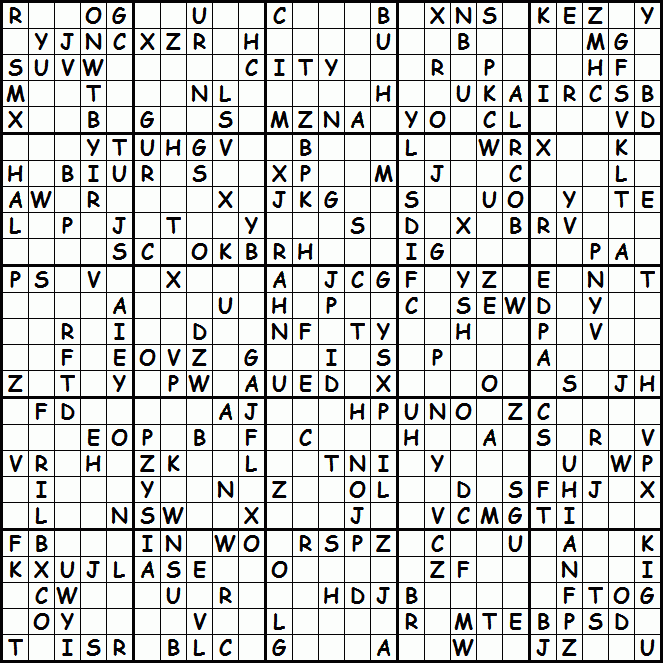 Sudoku Puzzle Types