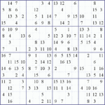 Sudoku Weekly Free Online Printable Sudoku Games 16x16 Easy Puzzle