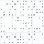 Sudoku Weekly Free Online Printable Sudoku Games 16x16 Medium Puzzle