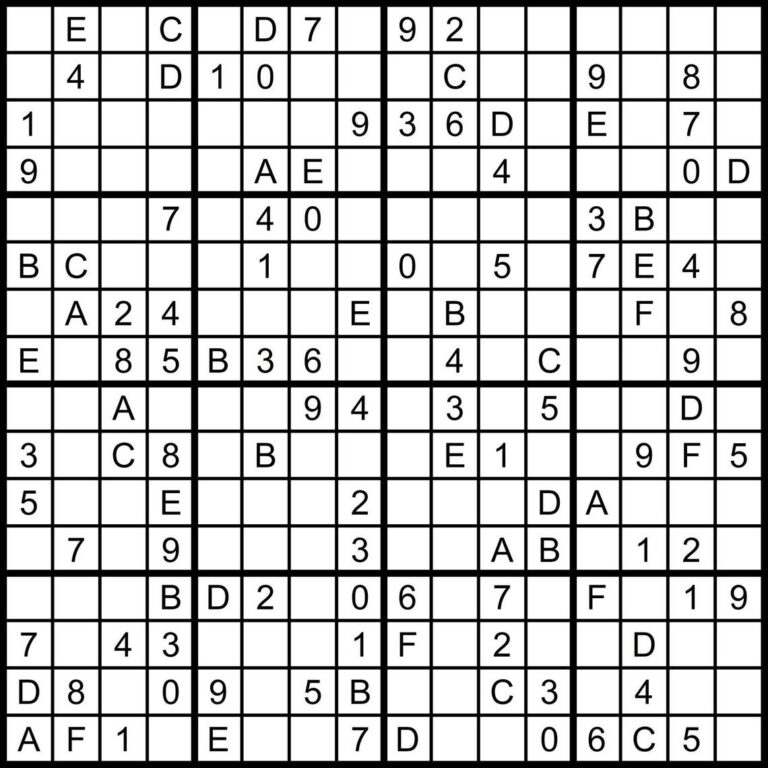 Sudoku Wikipedia Free Printable Super Challenger Sudoku Free Sudoku 