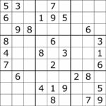 Sudoku Wikipedia Printable Sudoku Puzzles For 5Th Grade Printable