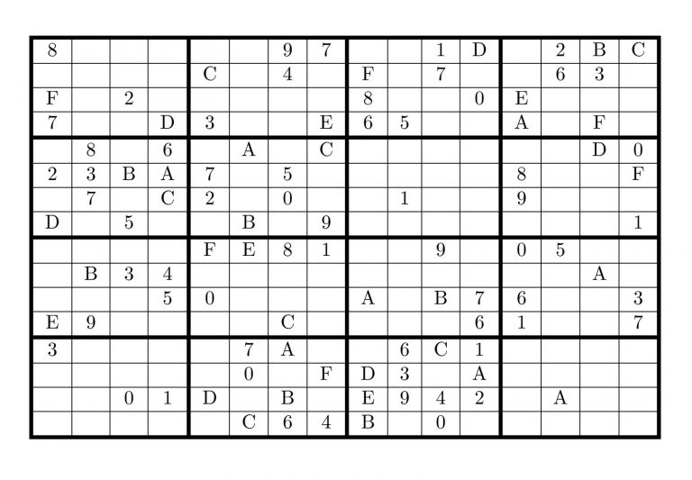 Sudoku With Letters And Numbers The Daily Sudoku Printable Sudoku 